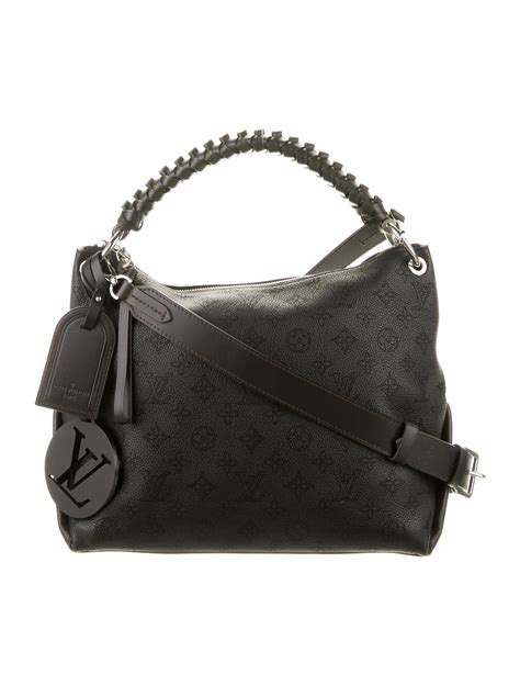 louis vuitton mahina black|louis vuitton mahina hobo bag.